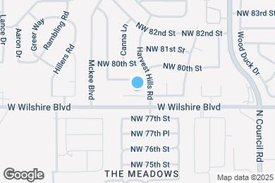 Map image of the property - 8209 NW 78th Terrace