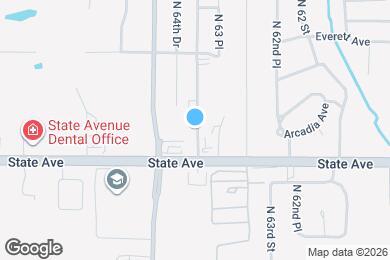 Map image of the property - 1204 N 64th St