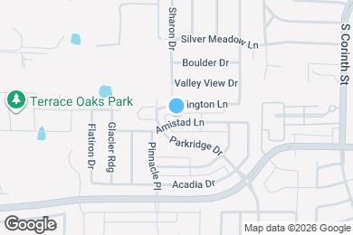 Map image of the property - 2625 Amistad Ln