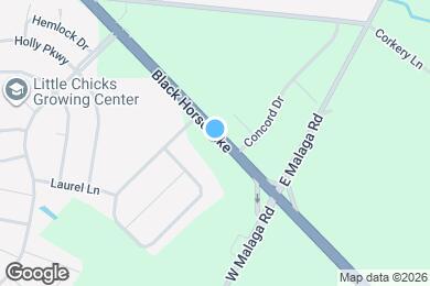 Map image of the property - 1713 S Black Horse Pike