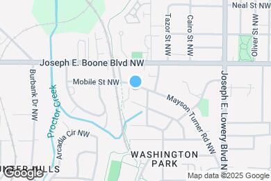 Map image of the property - 1090 Mayson Turner Rd NW