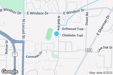 Map image of the property - 2821 N Bell Ave