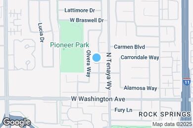 Map image of the property - 1117 N Rainbow Meadows Dr
