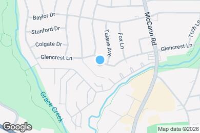 Map image of the property - 1002 Glencrest Ln
