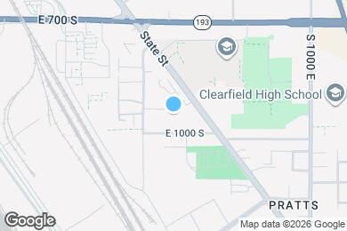 Map image of the property - 672 E 950 S