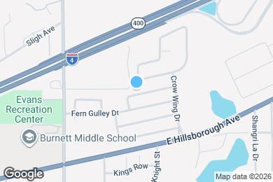 Map image of the property - 418 Kings Path Dr