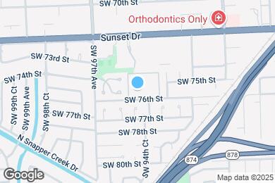 Map image of the property - 9449 SW 76th St