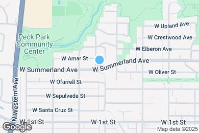 Map image of the property - 1170 W Summerland Ave