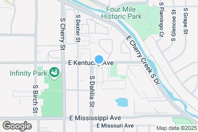 Map image of the property - 4806 E Kentucky Ave