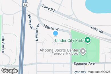 Map image of the property - 343 Twin Oak Dr