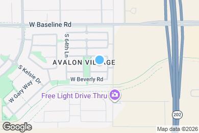 Map image of the property - 6327 W Fawn Dr