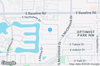 Map image of the property - 1602 E Weathervane Ln