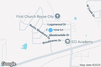 Map image of the property - 912 Meadowdale Dr