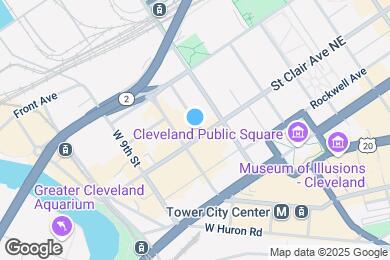 Map image of the property - 408 W Saint Clair Ave