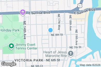 Map image of the property - 1709 NE 8th St