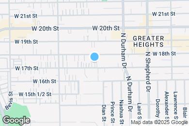 Map image of the property - 919 W 17th St