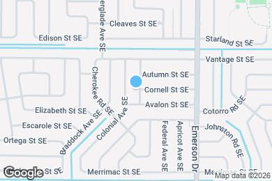 Map image of the property - 970 Button Ave SE