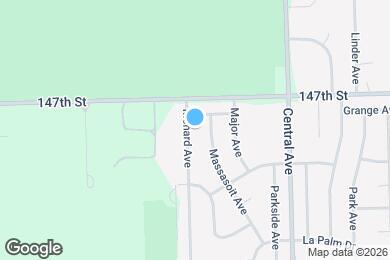 Map image of the property - 14723 Menard Ave