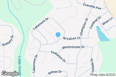 Map image of the property - 934 Lakemont Dr