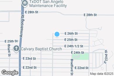 Map image of the property - 1112 E 25th St