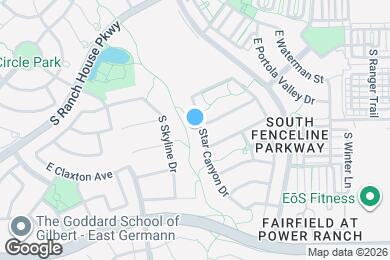 Map image of the property - 3746 S Star Canyon Dr