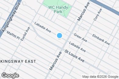 Map image of the property - 4718 Labadie Ave