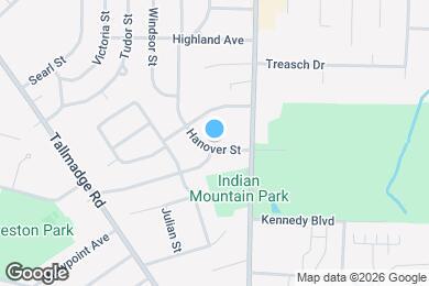 Map image of the property - 1637 Hanover St