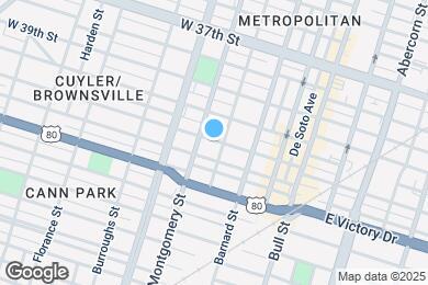 Map image of the property - 307 W 41st St