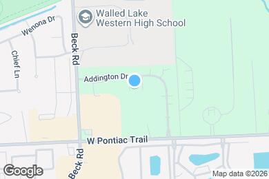 Map image of the property - 8102 Addington Dr