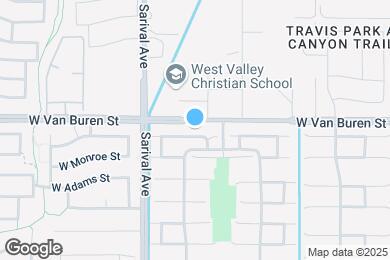 Map image of the property - 16218 W Woodlands Ave