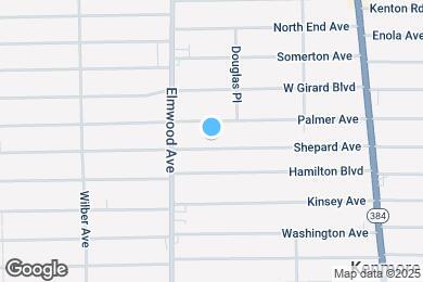 Map image of the property - 167 Shepard Ave