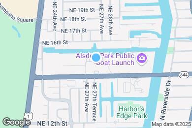 Map image of the property - 2859 NE 15th St