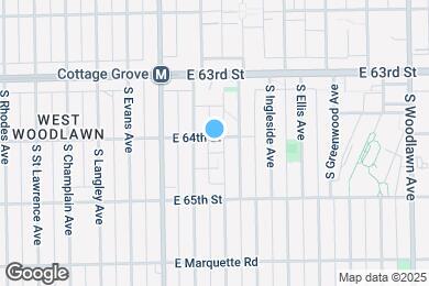 Map image of the property - 851 E 64th St