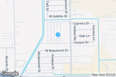 Map image of the property - 1801 Harrison St