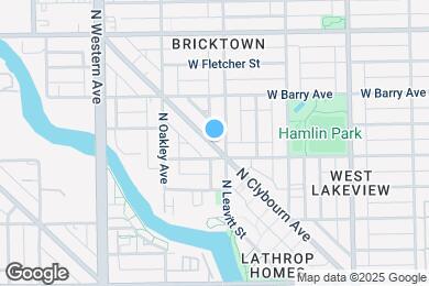 Map image of the property - 3019 N Clybourn Ave