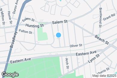 Map image of the property - 51 Claremont St