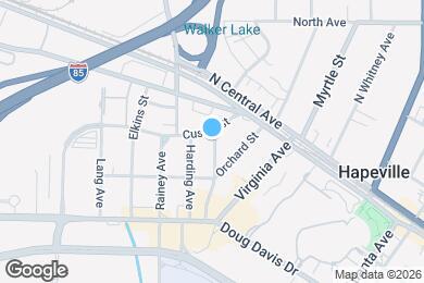 Map image of the property - 3405 Hamilton Ave