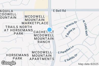 Map image of the property - 16420 N Thompson Peak Pkwy