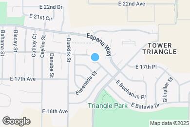 Map image of the property - 19382 E Buchanan Pl