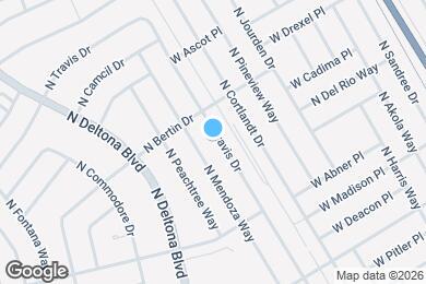 Map image of the property - 9294 N Travis Dr