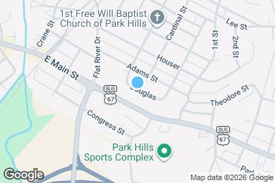 Map image of the property - 305 Douglas