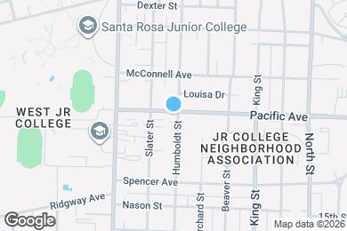 Map image of the property - 1207 Humboldt St