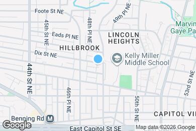 Map image of the property - 4719 Dix St NE