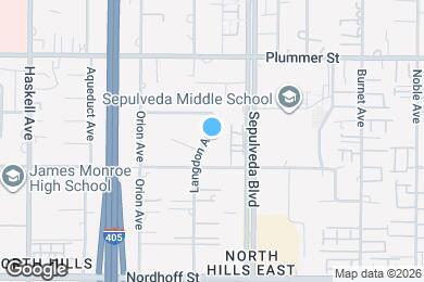 Map image of the property - 9338 Langdon Ave