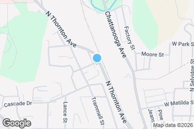 Map image of the property - 1104 Penrose Dr
