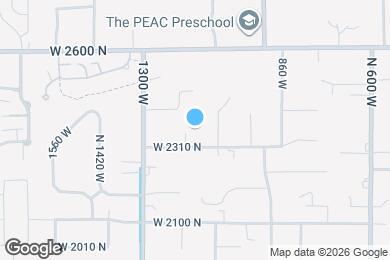 Map image of the property - 2366 N 1150 W