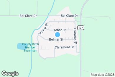 Map image of the property - 92 Belmar St