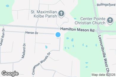 Map image of the property - 7247 Cinnamon Woods Dr