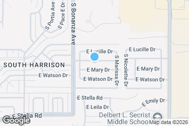 Map image of the property - 9990 E Falcon Point Dr