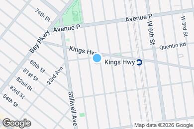 Map image of the property - WEST 11 STREET